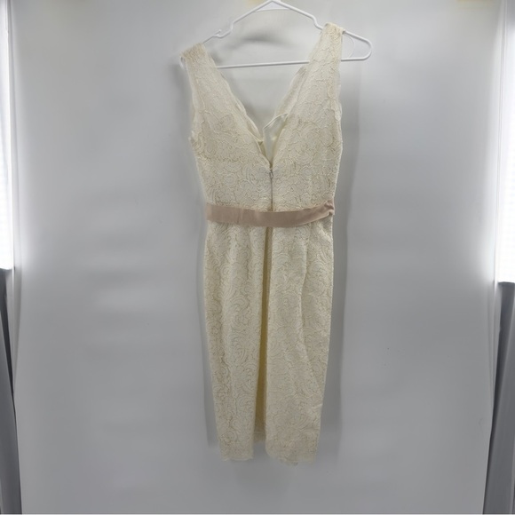 BHLDN Encore by Watters cream lace dress size 6 - Picture 9 of 9